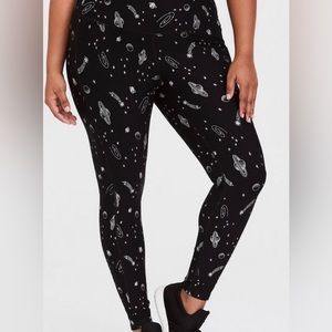 Black space themed torrid leggings